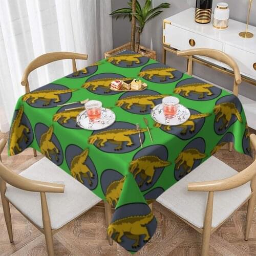 Dinosaur Tablecloth Protection Garden Table Cover Modern Custom Polyester Cheap Table Cloth