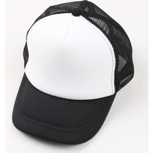 Cutome Baby Baseball Caps Summer Girls Boys Blank Foam Mesh Hats for 3-6 Years