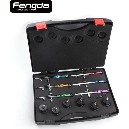 Fengda BD-810 airbrush set glass bottle body paint cake decorate tattoo