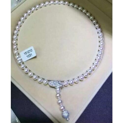 Classic 10-11mm south sea round white pearl necklace 24" KKK