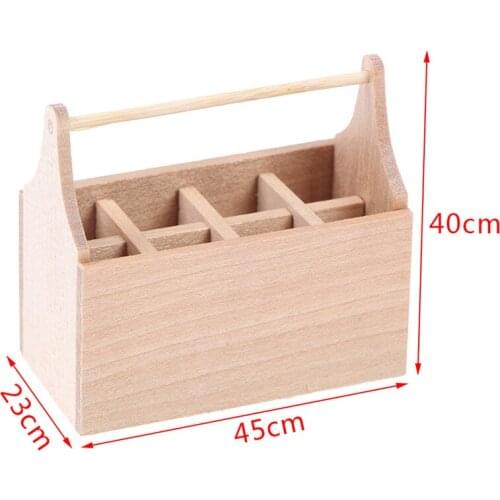Mini Painting Box Paint Stick DIY Furniture Toys House Accessories Toys 1:12 Miniature Toy House Acc Toy Box Toy House
