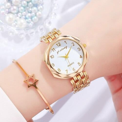 2021 New Women Watch Fashion Casual Quartz Watches For Women Dress Wristwatch Stainle Steel Bracelet Ladies Clock Reloj Mujer