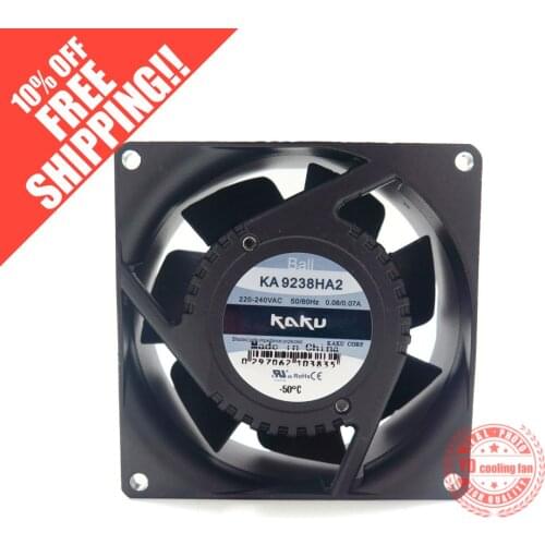 NEW FOR KAKU KA9238HA2 9038 220V 0.08A Ball bearing 9CM cooling fan