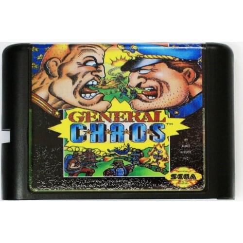 General Chaos 16 bit MD Game Card For Sega Mega Drive For SEGA Genesis