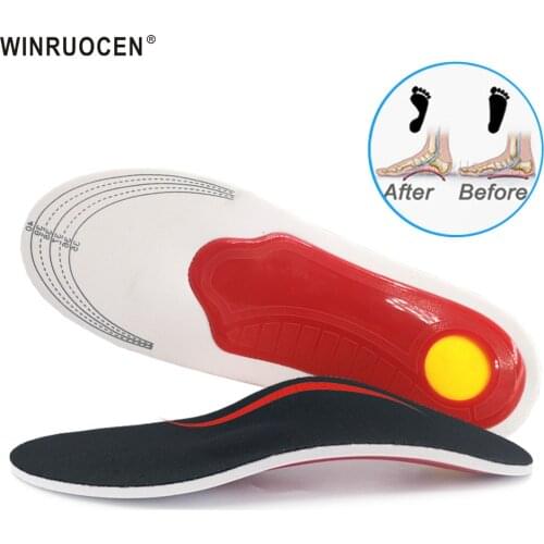 Comfortable Orthotics Cubitus Varus flat foot Insole Orthopedic Insoles for Shoes insert Arch Support pad for plantar fasciitis