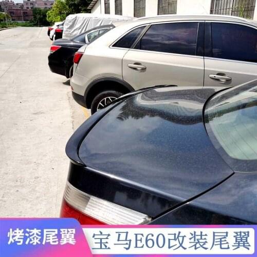 Suitable For 04-10 Bmw Old 5 Series Tail E60 520i 523li 525li 530li Modified Rear Top Wing