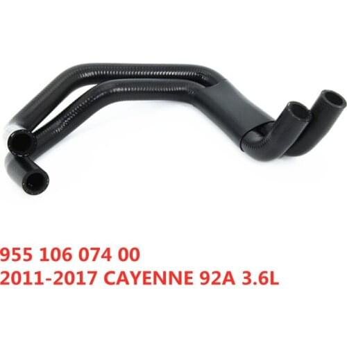 Engine Coolant Hose Tube Assembly Tubing For PORSCHE CAYENNE 92A 3.6L 2011-2017 955 106 074 00 95510607400