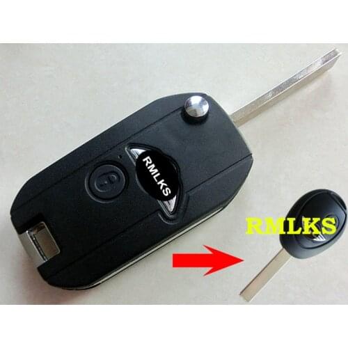 RMLKS Folding Flip Replacement Remote Key Cover Fob Key Case Shell Fit For BMW MINI Cooper S R50 R53