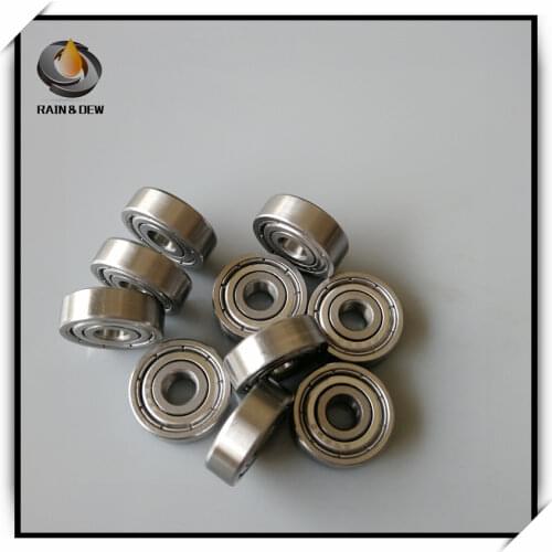 10Pcs S625ZZ Stainless Steel Bearing 5*16*5 mm ABEC-7 S625Z S625 Z ZZ Ball Bearings 3D parts