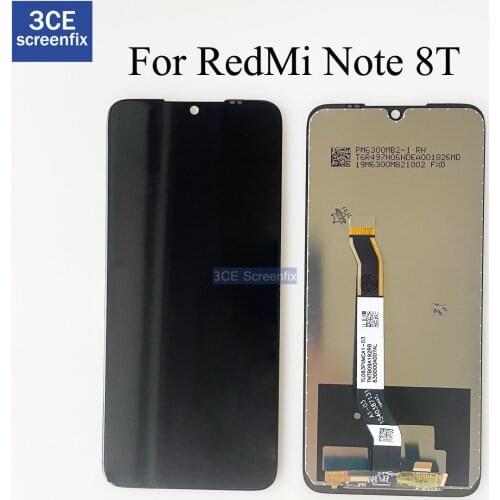 6.3" Original For Xiaomi Redmi Note 8T Display LCD Touch Screen Digitizer Replacement Parts For Redmi Note 8T LCD M1908C3XG IPS