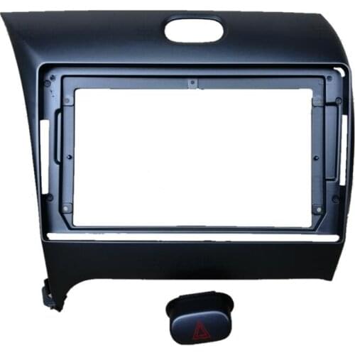 Car Fascias Navigation Frame Dash Kit For 9"Universal Android Multimedia Player For Kia K3 Left Hand Drive 2012 2013201420152016