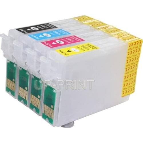 UP 73N T0731N empty refillable ink cartridge for T10/T11/T20/T21/TX100 TX1100/TX200/TX300F TX400/TX550W printers ARC chip