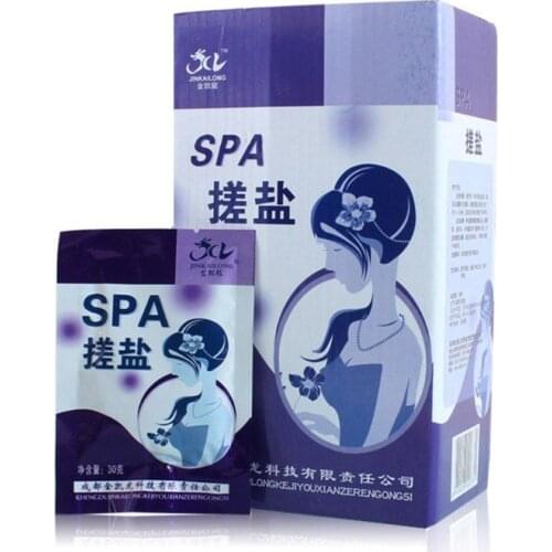 1 Bag 30g Bubble Bath Essence Sea Salts Powder SPA Body Skin Care Exfoliation Dead Skin Remover Massager Scruber Gift