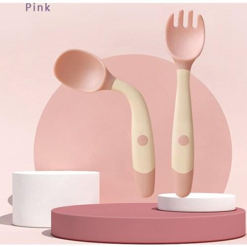 FREELY DEER Silicone Feeding Spoons