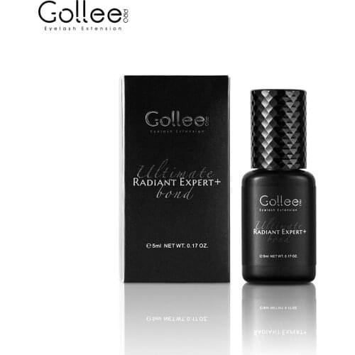 Gollee From Korea 1 Second Best Permanent Korean Strong Adhesive Eyelash Wholesale Latex Free Custom Private Label Eyelash Glue