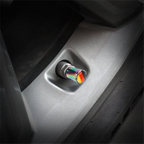 4Pcs/set Car Wheel Valve Caps Dust Proof Germany Flag Slim Waist Bike Car Truck Universal Accessories for Jeep Grand for Fiat