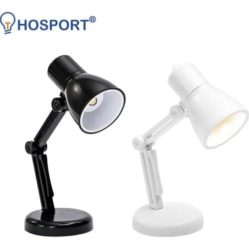 Small LED Desk Lamp Flexible Warm Light Foldable Angle Adjustable Table Lamp for Reading Study Office Desktop Bedside Lamp