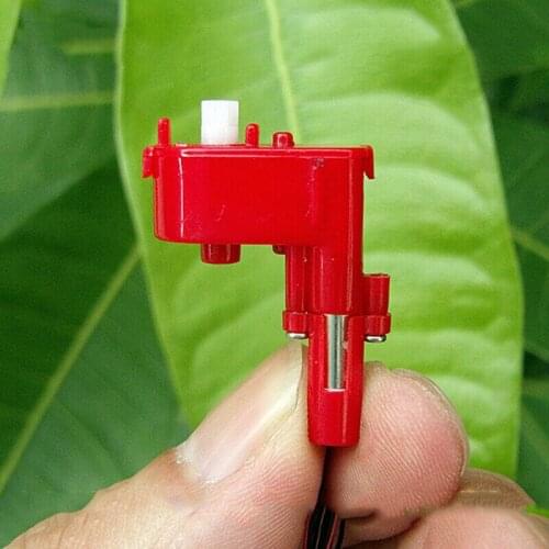 Mini 412 Coreless Motor DC 3V 3.7V Electric Micro Geared Motors 300RPM Worm Gear Speed Reducer Large Torque Toy Robot Model