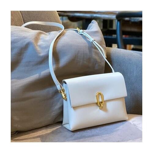 2021 new trendy fashion small bag female cowhide female bag shoulder bag small square bag casual messenger bag