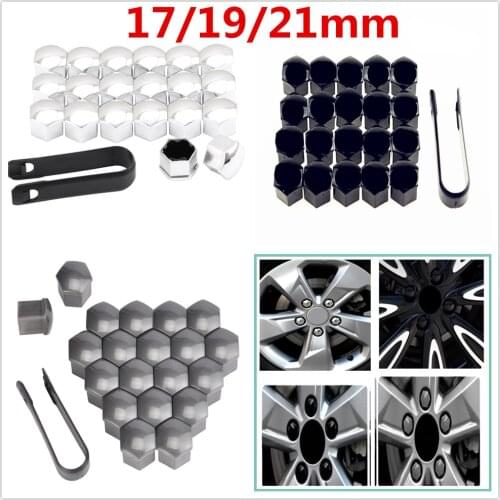 New Car Wheel Nut Caps Auto Hub Screw Cover 17/19/21 mm Bolt Rims Exterior Decoration Special Socket Protection Dust Proof