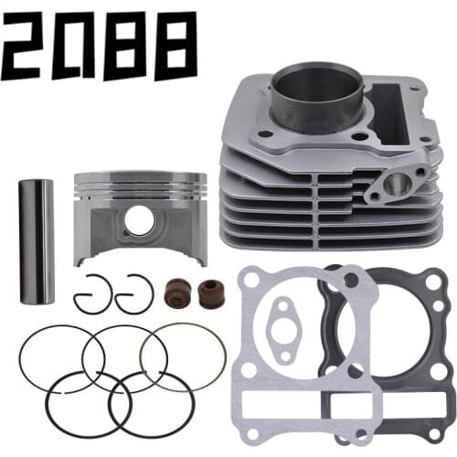 Suitable forSuzuki Haojue EN125-2A large blade retrofit 150 sets of cylinder HJ125K GSX125 upgrade 150 62mm bore 150CC