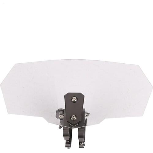 Transparent Adjustable Windscreen Variable Spoiler Panel for BMW R 1200 GS Suzuki V-Strom 650 XT DL 650 Triumph