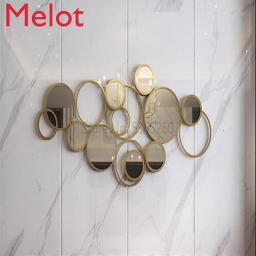 Northern Europe Wall Decoration Metal Decorate Light Extravagant Wall Hanging Hotel A Living Room Vestibule Wall Decoration