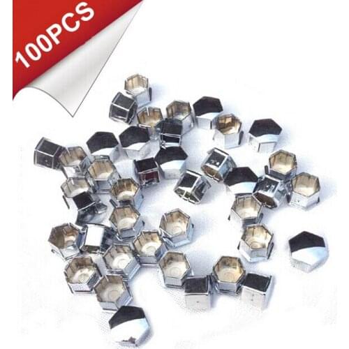 SKTOO 100pcs/set Wheel Rim Cover Tyre Screw Cap For Peugeot 207 301 307 308 408 508 3008 Citroen C4l C5 C2
