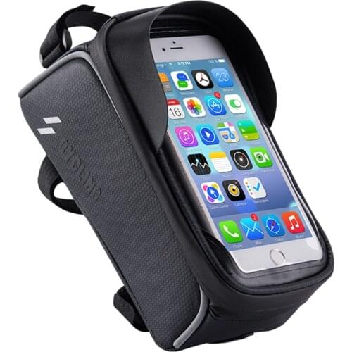 Bicycle bag Large capacity waterproof touch screen EVA bicycle mobile phone bag cycling equipment