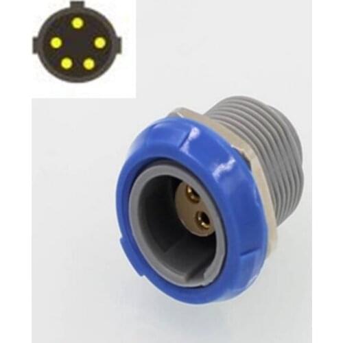 10pcs/lot Push-Pull Self-locking FOR LEMO 5 PIN CIRCULAR PLASTIC PLASTIC FEMALE SOCKET SIGNLE SLOT CONNECTOR