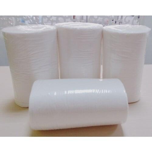 100% NATURAL FIBER Biodegradable Bamboo Cotton VISCOSE Diaper Liner Roll Of 100 Sheets For Baby Cloth Diaper Nappy