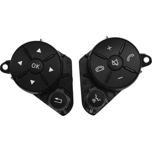 2Pcs/Set Car Steering Wheel Multi-Functional Switch Control Buttons for Mercedes Benz GLK W204 W212 X204 Car Accessories