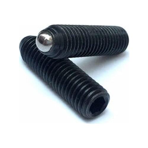 2pcs M8 M10 M12 M16 alloy steel wave carrier bead screw spring plunger