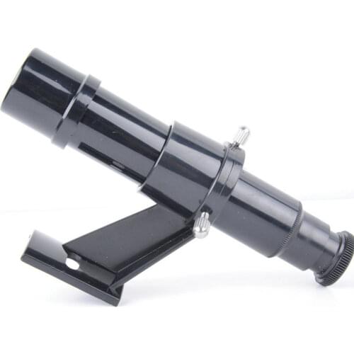 5x24 Monocular Optical Finderscope Astronomical Telescope Accessories Star Finder with Holder