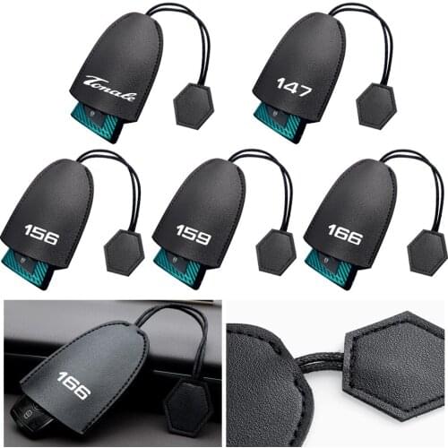 Car Leather Key Case Cover Remote Pouch For Alfa Romeo Giulia Stelvio Tonale MiTo Giulietta 147 156 159 166 GT 4C TZ3 Accessorie