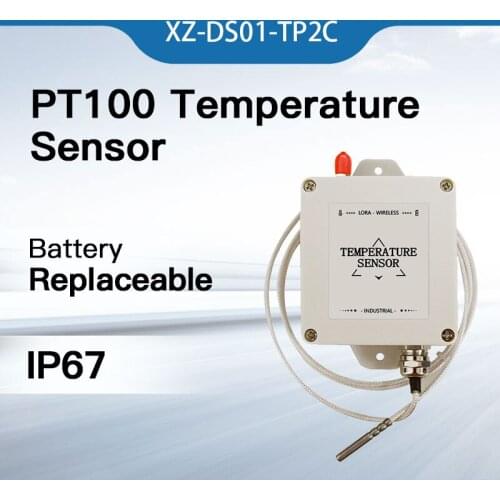 300°C high temperature PT100 PT1000 temperature sensor copper cable lugs probe lora temperature sensor wireless data logger