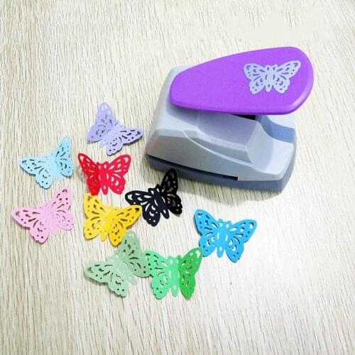 Large Butterfly 3D Shape Board Punch Paper Cutter For Greeting Card Scrapbooking Machine Handmade Hole Puncher DIY Children Toys