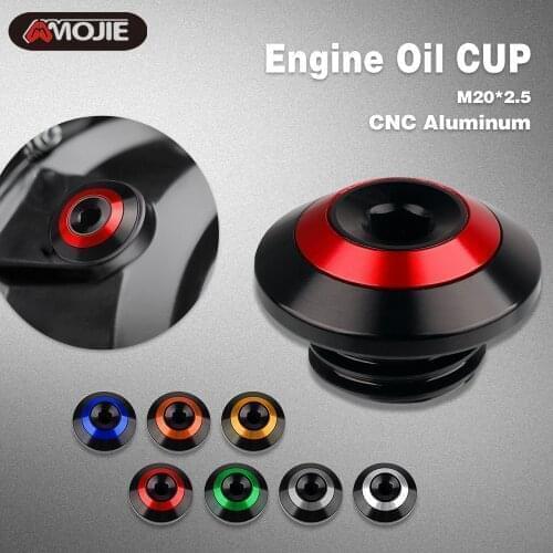 Oil Filter Cup FOR HONDA CB900F CB919 CBF1000 CBF190R CB650R CBR1000F CBR125 Engine Oil Drain Plug Sump Nut Cup Plug Cover