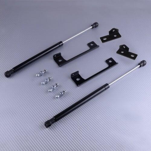 CITALL 2pcs Black Car Engine Hood Lift Support Gas Spring Shock Strut Damper fit for Ford Focus 2013 2014 2015 2016 2017