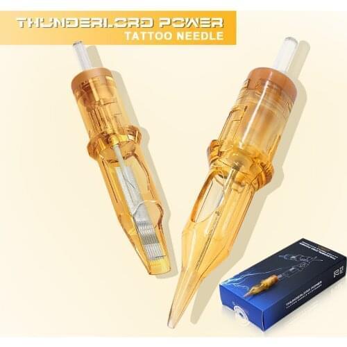 New Disposable Semi-Permanent Makeup Tattoo Cartridge Needle Tattoo Gun Supplies 1RL/3RL/5RL/7R 0.25/0.3/0.35mm
