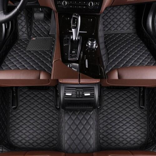 Waterproof Custom Car Floor Mats Front & Rear Floor Liner Styling Auto Carpet Mat For Honda Accord 10th 2018 2019 2020 2021