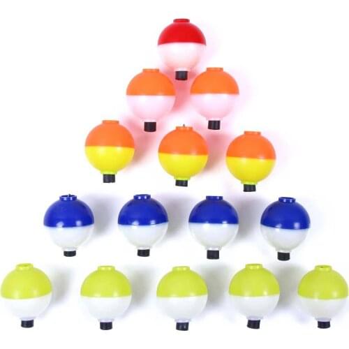 1Pcs Fishing Float High Quality Plastic Ultrasonic Ball Float Fish Bait for Sea Fishing Carp Pesca Fishing Tackle Accessories