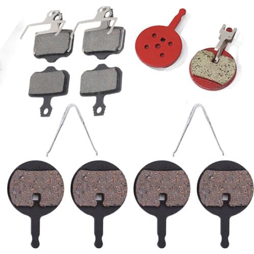 2 Pairs MTB Bike Cycling Resin Brake Pads Suit MTB Motorbike Cycle Disc Resin Brake Pads Suit For Avid BB5 Universal Bike Pads