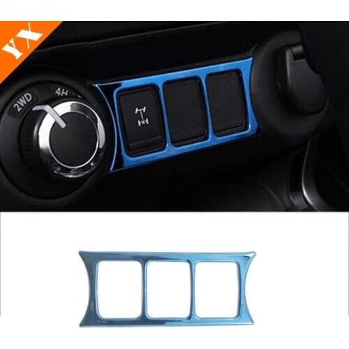 2017 2018 2019 For Nissan Navara NP300 Car Cigarette Lighter Cover Trim Stainless steel Auto Interior Styling Accessories 1 Pcs