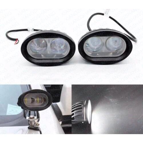 2x 20W Auto LED Work Light Offroad Car Worklights Lighting Truck Motorcycle Trailer Bicycle Fog Lamp Driving Head light Spot