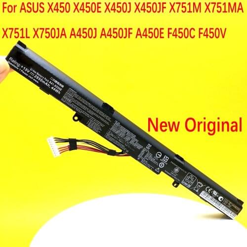 A41-X550E Battery For ASUS X450 X450E X450J X450JF X751M X751MA X751L X750JA A450J A450JF A450E 3070mAh New Laptop Battery