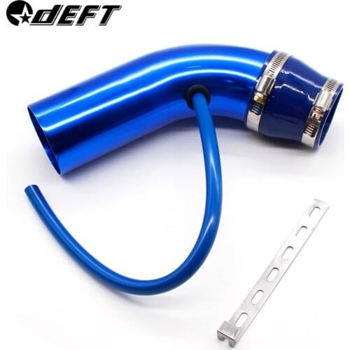 Aluminium 76mm 3" Auto Car Cold Air Intake Induction System Pipe Kit Filter Tube System Universal Turbo Induction Pipe Tube