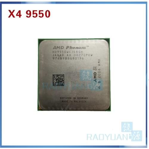 AMD Phenom X4 9550 Quad-Core DeskTop 2.2GHz CPU HD9550WCJ4BGH Socket AM2