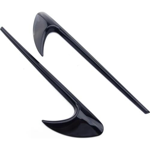 1Pair Car Side Air Vent Fender Decoration Moulding Fit for Benz A B C E CLA GLA GLC GLE GLS W204 W205 W212 W213 X156 X253