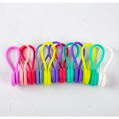 Earphone Cord Winder Cable Holder Organizer Magnetic Headphone Earphone Cord Winder Wrap Organizer Cable Ties Holder